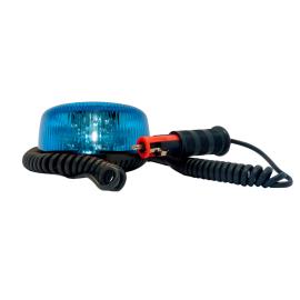 Gyrophare rotatif bleu LED SATELIGHT (par fixation magnétique)